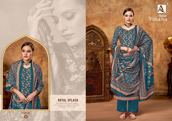 Alok Vihana Pashmina Wholesale Dress Material Collection